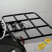 평면형 오토바이 자전거 짐받이(+스트랩) (53x43cm)