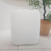 HDPE 18리터 직사각 반투명 말통 다목적 용기 다용도통 플라스틱통 약수통 유약통 석유통 등유통, 100개