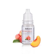 립글로즈 립틴트 립밤 립라이너 잘 지워지지 않는 착색 타투 립스틱 틴트 10ml 순수 과일 향수 오일 디퓨저 에센셜 오일 립글로스 용 딸기 향료 오일 diy 비누 만들기 에센스, 18 복숭아