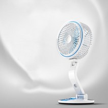 시원한 여름 탁상용 선풍기 접이식 소형 LED 겸용, 월 수 목 금 (화요일미출고), 렌덤발송