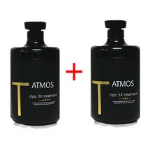 대용량 1000ml ATMOS(아트모스) 남자 여자 미용실 극손상모발용 상한머리복구 손상모발복구 단백질 헤어 트리트먼트 헤어팩 영양팩 무실리콘 트리트먼트, 2개