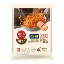햇반쿡반 쿡반 스팸김치볶음밥 440g x 5EA, 단일옵션
