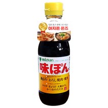 일본 미즈칸 아지폰 샐러드 무침 폰즈 소스 360ml 2병, 2개