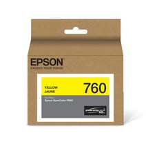 EPSON 정품포토잉크 T760400 Yellow SC-P600 26ml SC-P600, 단일 수량