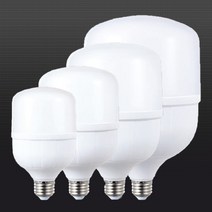 CITYO 크림벌브 20W 30W 40W 50W 보안등 지속광조명 LED전구 E26 E39, 50W E26 주광색(하얀빛)