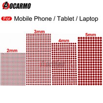 방수 원형 스티커 보안 라벨 민감한 보증 표시기 센서 수리 2MM 3MM 4MM 5MM 10MM|휴대폰 스티커|, 1개