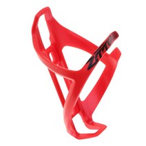 자전거 병 홀더 핸들바 또는 부착형 자전거 음료 랙 레이스 병 케이지용 물병 케이지, 15cm, 플라스틱, 레드