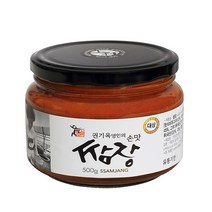 재래식 전통 상촌식품 권기옥명인 웃말 쌈장 500g (유리병)
