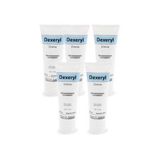 덱세릴 건성피부 페이스앤바디 크림 Dexeryl Creme Hydratante Visage 50g, 5팩