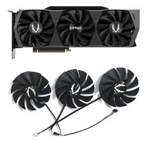 Zotac RTX 3070 3080 Ti 3090 Holo GPU 쿨러 교체 그래픽 카드 팬 88mm GA92S2U RTX3070 3 개, 02 3PCS