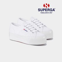 [수페르가_제화] [공식판매] 수페르가 2790 라이트 플랫폼 WHITE 키높이 스니커즈