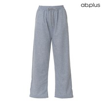 에이비플러스 ab.plus 베이직 리본끈 포인트 와이드 팬츠 (LSX1MP50A)