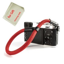 나일론 디지털 카메라 손목 스트랩 Leica M10 Q QP D-LUX CL Canon G7XIII M6II G5X2 M6 M200, 02 Red