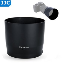 캐논 EF 70-300mm f/4-5.6 IS II USM RF 100-400mm f/5.6-8 IS USM 렌즈 용 가역 렌즈 후드 그늘은 ET-74B, 한개옵션0