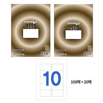 폼텍 분류표기용 라벨 LS-3510 100p + LQ-3510 20p 세트, 3세트, 10칸