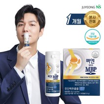 뼈엔 엠비피 MBP 130mgX30캡슐유단백추출물 뼈건강 골다공증 MBP가루 뼈영양제, 30정, 1개