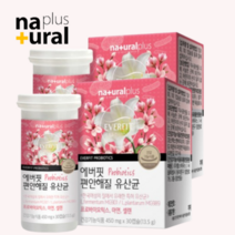 내츄럴플러스 에버핏 여성 건강 질유산균 갱년기유산균yt1 30캡슐 60갭슐, 90캡슐