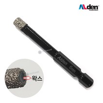 ALDEN 알덴 타일코아드릴 AAA6 (6mm) 타일홀소 타일드릴 강화타일기리 타일드릴비트 코어드릴비트 대리석드릴링, 1개