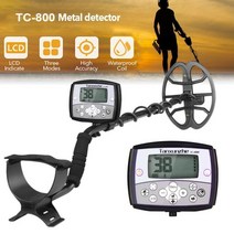 TC-800 11 인치 지하 금속 탐지기 전문 깊이 검색 파인더 골드 탐지기 보물 사냥꾼 Pinpointer 감지, 한개옵션0