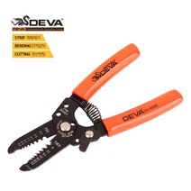 DEVA 수동 와이어 스트리퍼 피복기 탈피기 압착기 전선 단자 케이블 배선 절단 니퍼 DV-WS22, 수동 와이어 스트리퍼 DV-WS22