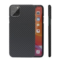 미니케이스 IPhone XS 용 탄소 섬유 Max XR 7 11 12 Aramid Fiber iPhone 4323838600, For iPhone 11 CUT TOP BOTTOM