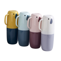 어린이집 양치컵 초등학교 양치컵세트, 휴대용 양치컵E 핑크