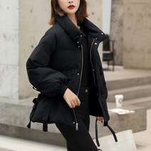 여자 아우터 예쁜색 숏패딩 점퍼 부드러운 아우터