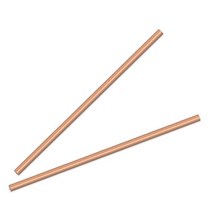 동용접봉 동용접 용접봉 1pcs 구리 막대 라운드 바 diameter3-30mm 길이 50-300mm 핸들 재료 볼트 금속 공, 02 Dia 4mm_03 200mm