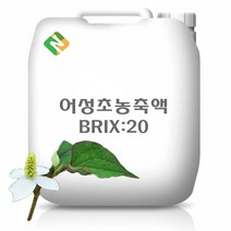 어성초농축액 20kg, 단품