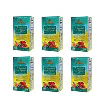 Lakma 7가지 맛 다양한 차 6팩 블랙 그린 티백 25개 100% 천연 무설탕 글루텐 프리 및 GMO 150개 USA 미국, 7 Flavor Assorted Collection, 25 Count (Pack of 12)