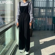 립걸코튼 오버롤팬츠