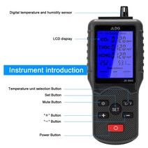 복합가스측정기 가스감지기 휴대용 다기능 공기질 테스터 CO2 TVOC 미터 온도 습도 측정 장치 가스 분석기 모니터, 한개옵션0