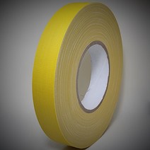 테스크 무광 면테이프 개퍼테이프 GAFFERS TAPE 25MM X 55M MATT YELLOW, 1개