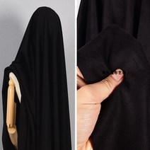 페이크퍼원단 수입원단 의류원단 인조밍크털 털천 텍스타일디자인, B타입 블랙 미니 yang (10cm*10cm) 작은
