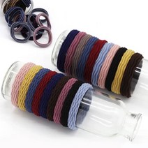 마이런웨이 도넛 머리끈 10개 한세트 DAH105