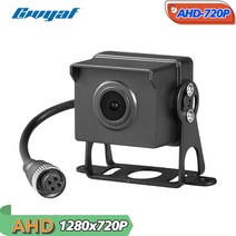 화물차후방카메라 무선후방카메라 자동차어라운드뷰 새로운 트럭 ahd 후면보기 카메라 1280720p 야간 투시경 방수 반전 주차 카메라 트럭 rv 및 중장비 차량, 720p 카메라-20m
