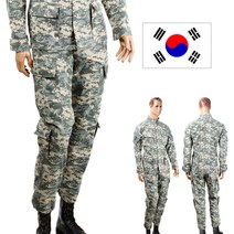 아미캠프 미군 전투복 ACU 하의 밀리터리 전술 작업 카고 바지 군복 택티컬