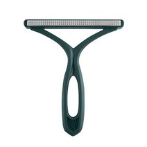 보풀제거 애완 동물 헤어 리무버 양면 린트 매트 카펫 러그 울 코트 의류 브러시 스크레이퍼, [02] Transparent Green