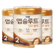 앱솔루트명작 리뉴얼 2FL 분유 2단계(6~12개월) 800g 3캔