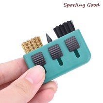 세척기 브러시 골프 클럽 그루브 퍼터 웨지 볼 청소 ​​신발 클리너 골퍼