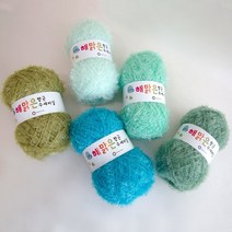 [니트박스 뜨개실] 해맑은 수세미실, 25.카라멜, 1개