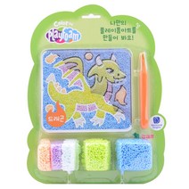 드래곤 만들기 재료 미술놀이 학습용 장난감 점토블럭 아기점토 아기찰흙 클레이세트