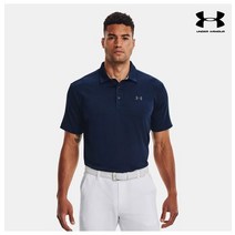 언더아머 언더아머골프반팔티 TQJ 1351131-408 언더아머골프 맨즈 플레이오프 헤더 셔츠티