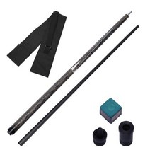 고급 당구 큐대 3쿠션 개인큐 풀 큐 플레이 큐 분할 탄소 섬유 샤프트 스틱 방사형 팁, 12.4mm, b1
