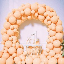 100pcs 12inch 화이트 핑크 라텍스 풍선 매트 헬륨 Ballons 베이비 샤워 생일 파티 장식 웨딩 발렌타인, [07] Retro apricot, [03] 100pcs, [03] 12 인치