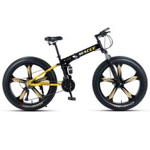 세계일주 MTB 자전거 24단 90% 완조립 배송 기계식디스크브레이크 접이식자전거 CK67, 5도 바퀴, 에로