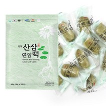 산양산삼떡 영양떡세트 가래떡 오미자떡 연잎떡 건강떡 선물용 식사대용 (3개 구매시 보냉가방증정), 산양산삼 연잎떡 1종