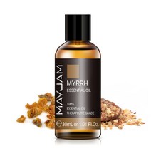 30ml 아로마 테라피 마사지 오일 몰약 순수 천연 에센셜 오일 회향 바질 클라리 세이지 파인 네들 페퍼 백리향 생강 오일, 타임 오일
