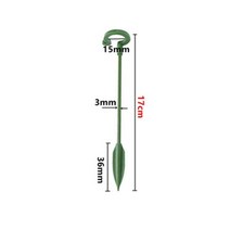 거실 꽃 화분 20 pcs 정원 단일 줄기 식물 지원 스테이크 분재 호접란 지원 막대, 17cm, 01 17cm