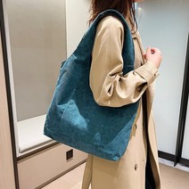 SUMEIU 벨벳 백 여성 대용량 심플 멀티 대용량 토트 숄더백